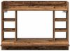 vidaXL Wandtisch mit Regal Altholz 105 x 48 x 75 cm Holzwerkstoff 869192 Bild 5