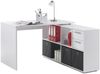 Büro-Set >Trio< in Weiß - 121x76x33cm (BxHxT) Bild 4