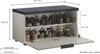 Sitzbank >Pianura< in Weiß/Hochglanz - 80x42x38cm (BxHxT) Bild 4
