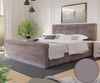 Boxspringbett Schlafzimmerbett CELES 180x220cm Stoff Monolith Lavendel Bild 2