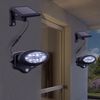 LED Solar Wandleuchte, Bewegungsmelder, schwenkbar, anthrazit Bild 5
