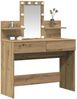vidaXL Schminktisch Artisan-Eiche 100 x 40 x 130 cm Holzwerkstoff 868851 Bild 3