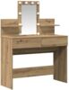 vidaXL Schminktisch Artisan-Eiche 100 x 40 x 130 cm Holzwerkstoff 868851 Bild 4