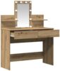 vidaXL Schminktisch Artisan-Eiche 100 x 40 x 130 cm Holzwerkstoff 868851 Bild 5