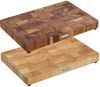 Zassenhaus Hackblock Schneidebrett 45x30 cm | Gummibaum Bild 2