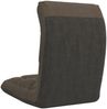 vidaXL Bodenstuhl Faltbar Taupe Stoff [336593] Bild 5