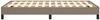 vidaXL Polsterbett, Stoff, 25,0 cm, Taupe, 120x190 cm Bild 5