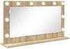 vidaXL Waschtischspiegel Rechtwinklig Sonoma-Eiche 80 x 45 x 18 cm 868319 Bild 2