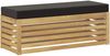 vidaXL Outdoor Hocker Bank Weiß 115 x 43 x 45 cm Massivholz Akazie 901696 Bild 2