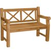 Friesenbank Märsta XXL Gartenbank Teak Massivholz - Breite: 150 cm Bild 3