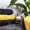 Komfortec Handtuch Set aus 100% Baumwolle, 4 Handtücher 50x100 cm und 4 Badetücher 70x140 cm, Frottee (Packung, 8-St), Duschtücher & Badehandtuch, Weich, Towel, Groß Bild 2