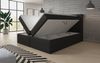 Boxspringbett Reposito mit LED, USB und Stauraum 160x200 Schwarz H2 (bis 70kg) Bild 5