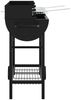 vidaXL Holzkohlegrill 96,5 x 42,5 x 88,5 cm Schwarz 42030068 Bild 5