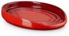 LE CREUSET Schüssel Löffelablage oval kirschrot 16cm, Steingut, (Schüsseln & Schalen) Bild 4