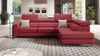 Sofanella Ecksofa MANZANO Funktionscouch Ledersofa Eckgarnitur in Braun Bild 5