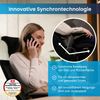 Ergotopia 'NextBack' ergonomischer Bürostuhl mit integrierter Lordosenstütze, Drehstuhl mit 3D Armlehnen & verstellbarer Kopfstütze, Schwarz Bild 4