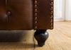 Sessel Echtleder 105x82x75 braun CHESTERFIELD #102 Bild 5