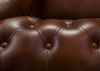Sessel Echtleder 105x82x75 braun CHESTERFIELD #102 Bild 4