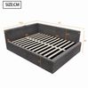 Flieks Daybett, Hydraulisches Polsterbett 140x200cm mit LED-Beleuchtung und Aufladen Bild 3