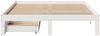 vidaXL Massivholzbett mit Schubladen Weiß 140x190 cm Kiefer 3301941 Bild 4
