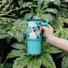 Vakuumisolierter Thermobecher aus Edelstahl Trinkflasche Doppelwandig 720 ml Wasserfall Garten Bild 2