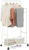vidaXL Kleiderständer Uni Weiß 80 x 53 x 156 cm 42021355 Bild 3