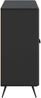 vidaXL Sideboard Schwarz 89 x 34,5 x 80 cm Holzwerkstoff 895566 Bild 5
