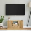 vidaXL TV-Schrank mit Schublade ODDA 79x24x40 cm Massivholz Kiefer 4103605 Bild 4