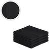 Handtuch 4er Set 50 x 100 cm Schwarz Bild 2