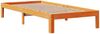 vidaXL Massivholzbett ohne Matratze Wachsbraun 100x200 Kiefernholz 3306063 Bild 5