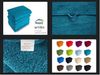 MatratzenL.A.B® Badematte 650 g/m² Blauer Schwan®, 100% Baumwolle, 50x70 cm, Badvorleger, Duschvorleger, Duschmatte Frottee Bild 3