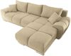 Ed Exciting Design Sofa Anton mit Schlaffunktion & Bettkasten in verschiedenen Farben erhältlich Luxus-Webstoff Flachgewebe beidseitig montierbar Bild 2