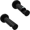 Gardinenstangen-Set Platon Elanto 100 cm, 1-läufig (ohne Ringe), 20 mm Ø Schwarz Bild 5