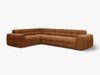 Micadoni Ecksofa Kendal 6-Sitzer Links Samt Kamel Bild 2