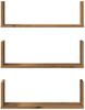 vidaXL Wandregale 3 Stk. Artisan-Eiche 58x18x18 cm Holzwerkstoff 853289 Bild 4