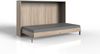Klappbett >JUIST< (BxHxT: 212x134x43 cm) in EICHE SAEGERAU-NACHBILDUNG Bild 3