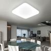 LED Deckenlampe, weiß opal, L 33,5 cm Bild 4