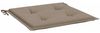 vidaXL Gartenstuhl-Kissen 2 Stk. Taupe 50x50x4 cm Oxford-Gewebe 47604 Bild 5