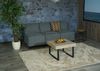 Modular 3-Sitzer Sofa Couch Lyon, Stoff/Textil ~ grau, ohne Armlehnen Bild 2