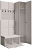 Beautysofa Garderobenschrank mit schmalem eintürigen Kleiderschrank mit Kleiderstange MARGARET I+IV (in 2 Breiten zur Auswahl) mit schmalem 1-türigen Kleiderschrank Bild 2