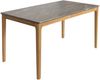 Esszimmertisch HWC-M55, Tisch Esstisch, Massiv-Holz HDF Laminat Melamin 135x80cm, Marmor/Stein-Optik, helle Beine Bild 5