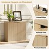 BlingBin Kommode Sideboard Küchenschrank Aufbewahrungsschrank mit 2 Soft-Close-Türen (1er Set, 1 St, 80 B x 40 T x 80 H cm), Moderner Buffetschrank für Wohnzimmer, Küche, Esszimmer Bild 3