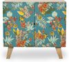 Sideboard SVEN - Holz Mehrfarbig 85 x 40 x 90 cm | Schrank Flur Schlafzimmer Kommode Bild 2