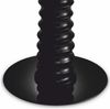 Casa Padrino Luxus Esstisch Schwarz / Weiß Ø 80 x H. 77 cm - Esszimmer Möbel Bild 4