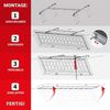 LED Anbaupanel 60x60 cm Neutralweiß 4000K 26W UGR Bild 5