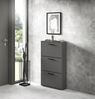 Schuhkipper >See< in Anthrazit, Melaminbeschichtet - 59x103x17cm (BxHxT) Bild 3