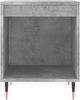vidaXL Nachttische 2 Stk. Betongrau 40x35x50 cm Holzwerkstoff 830709 Bild 5