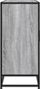 Sideboard, Kommode Grau Sonoma 134x35x76 cm Holzwerkstoff Bild 5