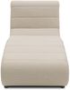 Gartenlounge Longchair Boudicca 73x80x152 mit Outdoorbezug in taupe Bild 2