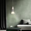 LED Pendelleuchte, nickel matt, satiniert, D 12 cm Bild 2